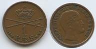 Dänemark 1 Riksbankskilling G2322 - Frederik VII. 1848-1863 Denmark -