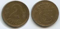 Dänemark 2 Öre (2 Øre) G2343 - Christian X. 1912-1947 Denmark -