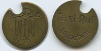 Deutschland Bundesrepublik Bayern Wertmarke Token Jeton M#6708 - Taxi-Ruf München -