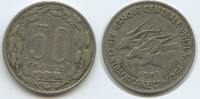 Äquatorial Afrikanische Staaten 50 Francs CFA K10 - Equatorial African States - Central African Republic Congo Gabon Chad -