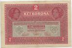 Österreich-Ungarn Kaiserreich 2 Korona GB504 - Banknote ohne Stempel Austria -