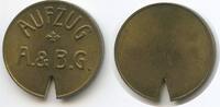 Österreich Wien Wertmarke M#6116 - Aufzug A.& B.G. Wien Aufzugsmarke -