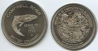 Kanada British Columbia One Dollar Trade Token G6453 - Campbell River - Home of the Tyee Canada -
