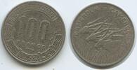 Kamerun Äqutorialafrikanische Staaten 100 Francs CFA G12840 - Antilopen Cameroon Bank of Central African States -