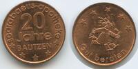 Deutschland Bundesrepublik Sachsen Medaille M#6856 - 20 Jahre Bautzen - Scarabaeus Apotheke -