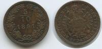 Österreich Kaiserreich 5/10 Kreuzer G14948 - Franz Joseph I. 1848-1916 Austria -