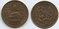 Mexiko - Mexican Republic 20 Centavos G9943 - Teotihuacán - Adler & Schlange - United Mexican States -