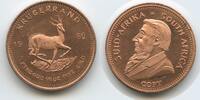 Südafrika South Africa Neuprägung 1/4 oz fine Gold 1980 M#6227 - Krügerrand COPY EF