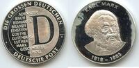 Deutschland Bundesrepublik Silbermedaille M#3354 - Karl Marx 1818-1883 - Die grossen Deutschen -