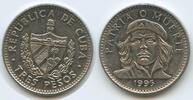 Kuba 3 Pesos (Tres Pesos) M#3330 - Ernesto Che Guevara - Patria o Muerte Cuba -