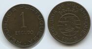 Mosambik 1 Escudo G12849 - Mozambique Portugisisch RAR -