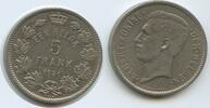 Belgien EEN Belga - 5 Frank (5 Francs) G9069 - DER BELGEN - Albert Roi des Belges Belgium -