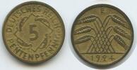 Deutsches Reich Weimar 5 Rentenpfennig G10459 - Germany Weimar Republic -