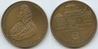 Deutschland Bundesrepublik Bayern Bavaria Bronzemedaille nd. PA539 - Schloss Lustheim Oberschleißheim - Maximilian II. Emanuel 1679-1726 Fast unz...