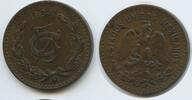 Mexiko - Mexican Republic 5 Centavos G9962 - Adler & Schlange - United Mexican States -