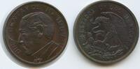 Mexiko - Mexican Republic 10 Centavos (Diez Centavos) G9970 - President Benito Juárez - Adler & Schlange - United Mexican States -