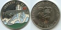 Kongo Republik 100 Francs G3044 - Junkers JU52 Matterhorn Schweiz - Congo Republic -