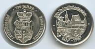 Deutschland Bundesrepublik Bayern Medaille 1987 M#6413 - 750 Jahre Fuggermarkt Babenhausen - 750 Jahre Babenhausen 1237-1987 Fast unzirkuiert