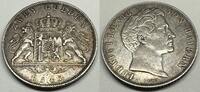 Bayern München 2 Gulden Silber (Doppelgulden, Zwey Gulden) M#1016 - Ludwig I. 1825-1848 Kingdom of Bavaria -
