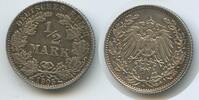 Deutsches Reich Kaiserreich ½ Mark Silber 1905 D München G10277 - Wilhelm II. Munich Germany Empire EF, Patina