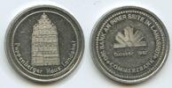 Deutschland Bundesrepublik Bayern Medaille Oktober 1987 M652 - Pappenberger Haus in Landshut - Commerzbank VF