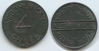 Tschechien Böhmen Kuttenberg Brotmarke Wertmarke Jeton Token G13289 - Ing. Josef Houfek a otec - Vrbový Mlýn Kutná Hora - Vrbomlýnsky Chleb -