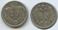 Österreich Kaiserreich 20 Heller G4085 - Franz Joseph I. 1848-1916 Austria -
