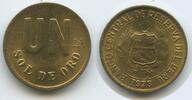 Peru Un Sol de Oro G2571 - The Central Reserve Bank of Peru -