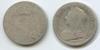 Großbritannien United Kingdom 6 Pence (Sixpence) Silber H1422 - Queen Victoria 1837-1901 Great Britain -