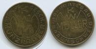 Deutschland Bundesrepublik Niedersachsen Wertmarke Jeton Token G13315 - Apparatebau K.W.Müller Braunschweig - Ges. Gesch. Münzprüfer -