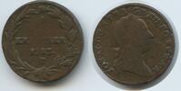 RDR Österreich ½ Kreuzer 1783 F Hall in Tirol G14701 - Joseph II. 1764-1790 Austria VF