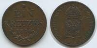 Österreich Kaiserreich 1 Kreuzer G5498 - Franz II. 1792-1835 Vienna Austria -