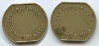 Deutschland Bundesrepublik Hessen Wertmarke Jeton Token Pfandmarke GX1584 - Studentenwerk Darmstadt -