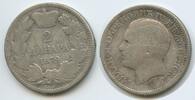 Serbien Königreich 2 Dinara Silber M#3026 - Milan Obrenovich IV. 1868-1889 Kingdome Serbia -