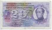 Schweiz Eidgenossenschaft 20 Franken (20 Francs) GB164 - Schweizerische Nationalbank - Swiss National Bank Switzerland -