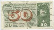 Schweiz Eidgenossenschaft 50 Franken (50 Francs) GB251 - Schweizerische Nationalbank - Swiss National Bank Switzerland -