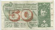 Schweiz Eidgenossenschaft 50 Franken (50 Francs) GB130 - Schweizerische Nationalbank - Swiss National Bank Switzerland -