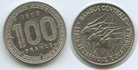 Äquatorialafrika 100 Francs CFA K49 - Antilopen - Equatorial African States -