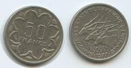 Zentralafrikanische Staaten Zentralafrikanische Re 50 Francs CFA K24 - Central African Republic Antilopen Bank of Central African States -
