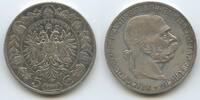 Österreich Kaiserreich 5 Corona (Kronen) Silber M#8232 - Franz Joseph I. 1848-1916 Austria -