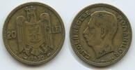Rumänien 20 Lei 1930 Paris G7682 - Carol II. 1930-1940 Romania VF