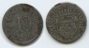 Deutsches Reich Bayern 10 Pfennig Notgeld 1917 G4964 - Fürth in Bayern Germany VF, oxidiert