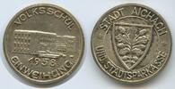 Deutschland Bayern Silbermedaille 1958 G13071 - Stadt Aichach und Stadtsparkasse - Volksschuleinweihung EF, Patina