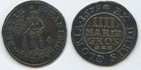 Braunschweig-Calenberg 4 Mariengroschen Silber M#3166 - RAR Johann Friedrich 1665-1679 Brunswick-Calenberg-Hannover -