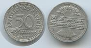 Deutsches Reich Weimar 50 Pfennig G4616 - Germany Weimar Republic -