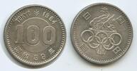 Japan 100 Yen Silber H0495 - Olympic Games Hirohito (Showa) Nippon -