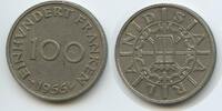 Saarland 100 Franken G3638 - Saar Protectorate Germany - France -