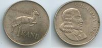 Südafrika South Africa 1 Rand Silber H0214 - Springbock Jan van Riebeeck - Legend Suid-Africa -