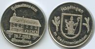 Bundesrepublik Deutschland Baden-Württemberg Medaille M870 - Höpfingen im Madonnenländchen - Heimatmuseum 16.7.1983 Einweihung -