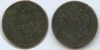 Italien Lombardei Venetien 1 Kreuzer G14850 - Franz Joseph I. 1848-1916 Austria Italy Lombardy -